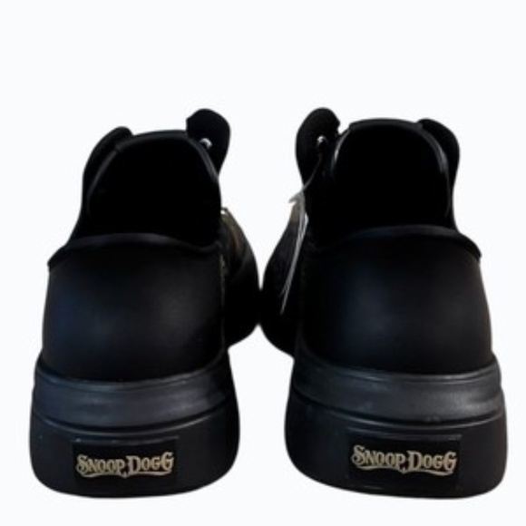 Skechers Mens 10.5 Premium Slip-ins Snoop Dogg One Double G Black Sneakers - Picture 6 of 9